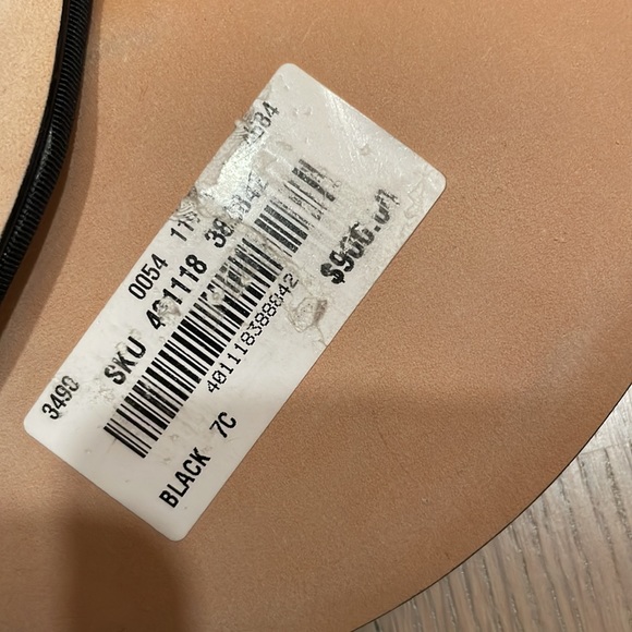 BNIB Auth. CHANEL Rhinestone Encrusted thing sandal size 37 or 7 - Picture 11 of 11